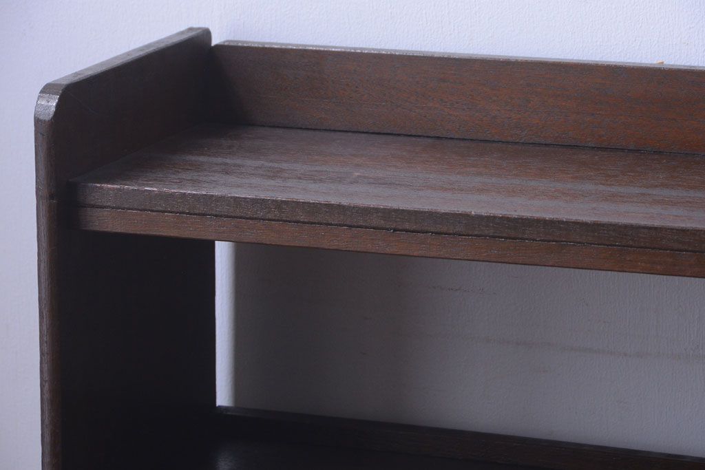 アンティーク家具　和製アンティーク　シンプルでシックなブックシェルフ(本棚)