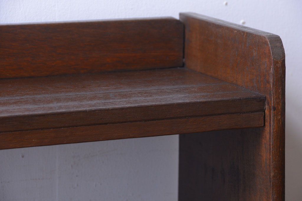 アンティーク家具　和製アンティーク　シンプルでシックなブックシェルフ(本棚)