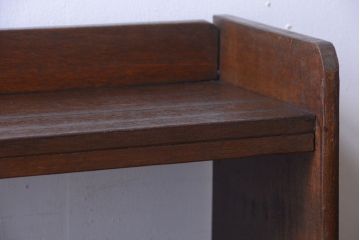 アンティーク家具　和製アンティーク　シンプルでシックなブックシェルフ(本棚)