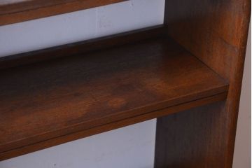 アンティーク家具　和製アンティーク　シンプルでシックなブックシェルフ(本棚)