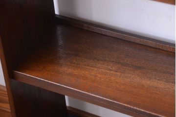 アンティーク家具　和製アンティーク　シンプルでシックなブックシェルフ(本棚)