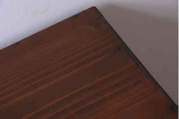 アンティーク家具　和製アンティーク　引き出し付き!鉄脚衣装箪笥ローボード