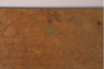 ヴィンテージ家具　ビンテージ　古い木のレトロな角スツール2脚セット