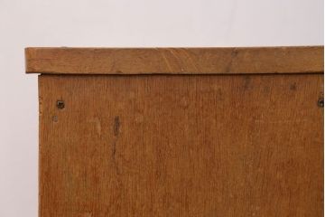 ヴィンテージ家具　ビンテージ　古い木のレトロな角スツール2脚セット