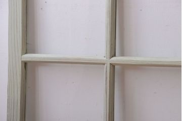 アンティークペイント　爽やかなガラス戸3枚セット(窓)