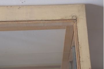 ヴィンテージ家具　昭和レトロ　鉄脚付きビンテージガラスケース(ショーケース)