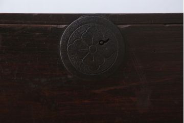 アンティーク家具　古民具・骨董　シンプルなアンティーク時代箪笥テレビボード(ローボード)(1)