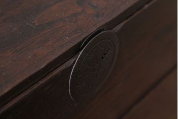 アンティーク家具　古民具・骨董　シンプルなアンティーク時代箪笥テレビボード(ローボード)(1)