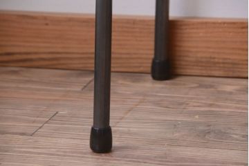 アンティーク家具　アンティーク　天板一枚板!シンプルな横型鉄脚テーブル(1)
