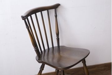 アンティーク家具　イギリスアンティーク　アーコール　スティックバックチェア(2)