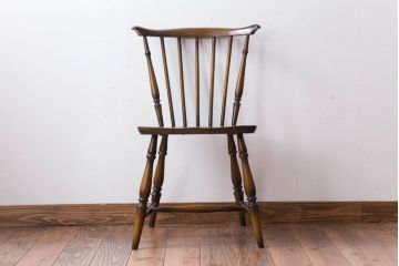 アンティーク家具　イギリスアンティーク　アーコール　スティックバックチェア(3)