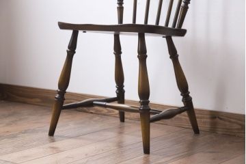 アンティーク家具　イギリスアンティーク　アーコール　スティックバックチェア(3)