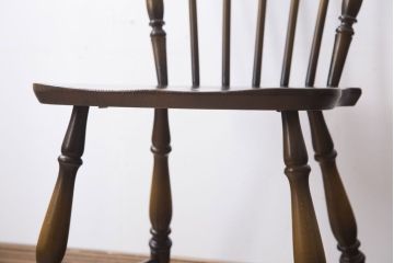 アンティーク家具　イギリスアンティーク　アーコール　スティックバックチェア(3)
