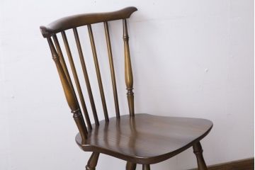 アンティーク家具　イギリスアンティーク　アーコール社　スティックバックチェア