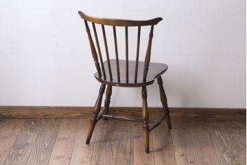 アンティーク家具　イギリスアンティーク　アーコール社　スティックバックチェア