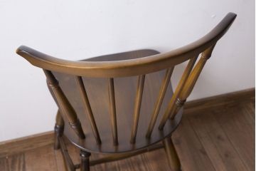 アンティーク家具　イギリスアンティーク　アーコール社　スティックバックチェア