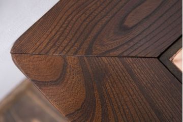 アンティーク雑貨　古民具・骨董　総欅材!重厚な高級関西火鉢