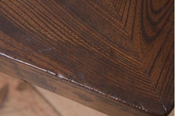 アンティーク雑貨　古民具・骨董　総欅材!重厚な高級関西火鉢