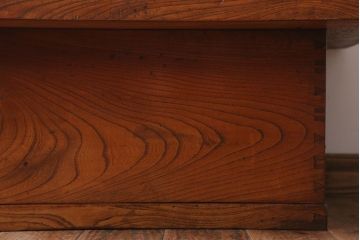 アンティーク雑貨　古民具・骨董　総欅材!重厚な高級関西火鉢