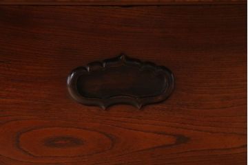 アンティーク雑貨　古民具・骨董　総欅材!重厚な高級関西火鉢