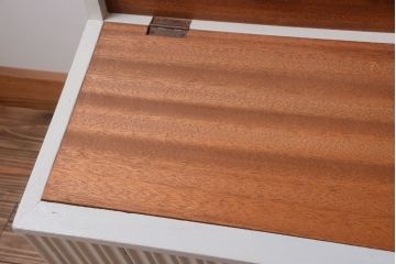 アンティーク家具　アンティーク　店舗什器におすすめ!大きなペイント陳列棚(収納棚)(1)