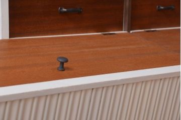 アンティーク家具　アンティーク　店舗什器におすすめ!大きなペイント陳列棚(収納棚)(1)