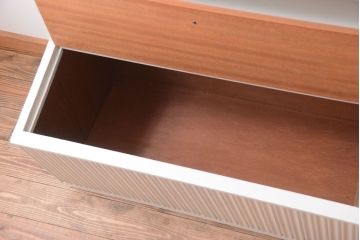 アンティーク家具　アンティーク　店舗什器におすすめ!大きなペイント陳列棚(収納棚)(1)