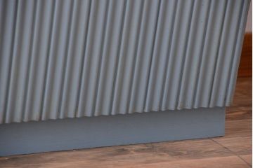 アンティーク家具　アンティーク　店舗什器におすすめ!大きなペイント陳列棚(収納棚)(2)