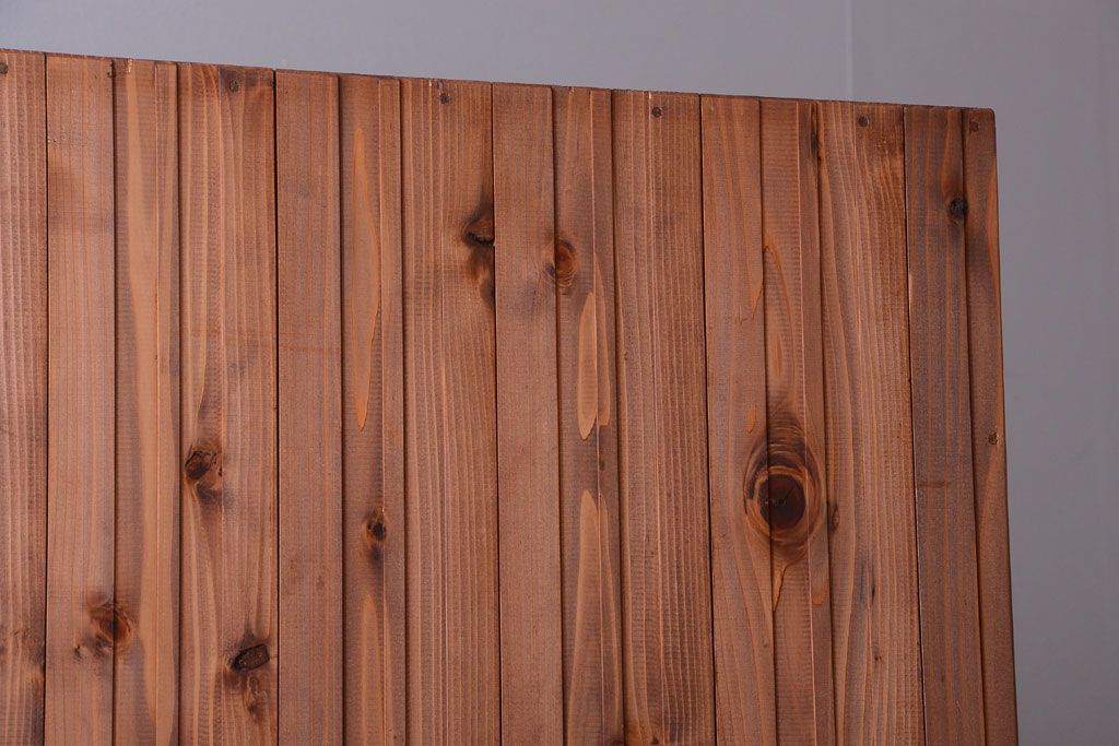 アンティーク家具　アンティーク　店舗什器におすすめ!大きなペイント陳列棚(収納棚)(2)