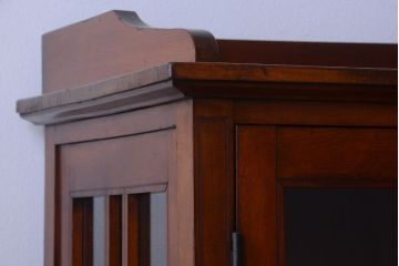 アンティーク家具　大正ロマン　日本製　象嵌入り!アンティーク高級収納棚