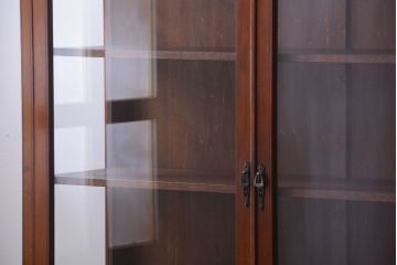 アンティーク家具　大正ロマン　日本製　象嵌入り!アンティーク高級収納棚