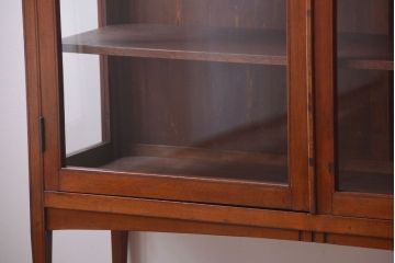 アンティーク家具　大正ロマン　日本製　象嵌入り!アンティーク高級収納棚