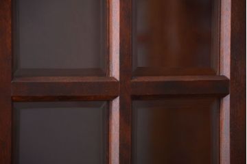 中古　北海道民芸家具　大きな食器棚(カップボード)