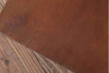 アンティーク家具　和製アンティーク　古い木が味わい深い天板一枚板の裁ち板(2)