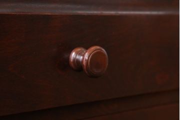 中古　北海道民芸家具 シックなドレッサー(定価約30万円)(2)