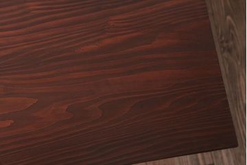 アンティーク家具　アンティーク　天板無垢板の鉄脚テーブル(机・デスク)