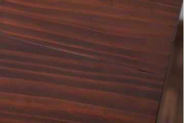 アンティーク家具　アンティーク　天板無垢板の鉄脚テーブル(机・デスク)