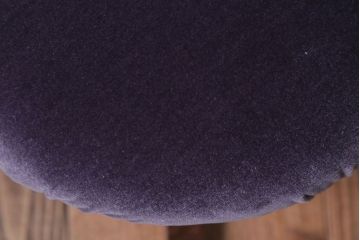 アンティーク家具　大正ロマン　透かし彫り　モダンで小ぶりなアンティーク回転椅子