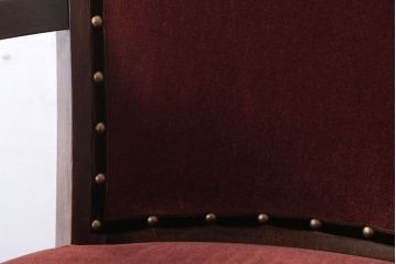 アンティーク家具　和製アンティーク　古い木製のアーム付き回転椅子