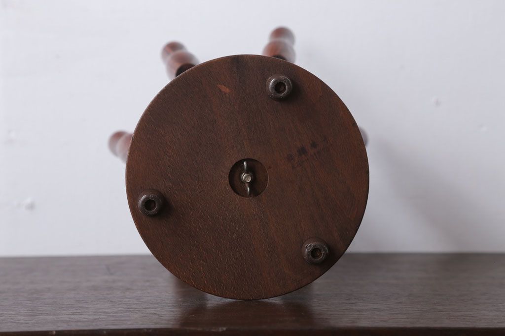 アンティーク雑貨　ビンテージ　古い木のレトロなスリッパラック