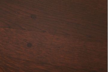 アンティーク家具　和製アンティーク　古いナラ材のおしゃれな片袖机(デスク)