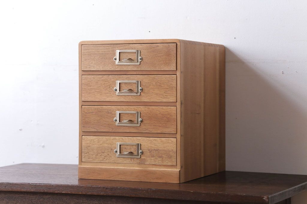 アンティーク家具　和製アンティーク　ネームプレート付き!小さな小引き出し