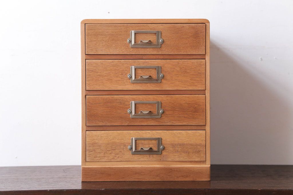 アンティーク家具　和製アンティーク　ネームプレート付き!小さな小引き出し