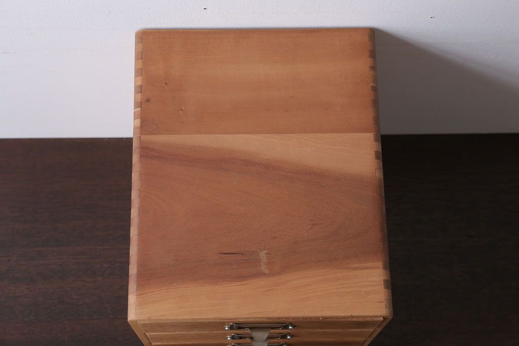 アンティーク家具　和製アンティーク　ネームプレート付き!小さな小引き出し