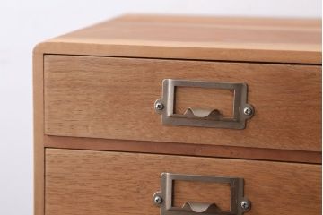 アンティーク家具　和製アンティーク　ネームプレート付き!小さな小引き出し