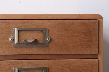 アンティーク家具　和製アンティーク　ネームプレート付き!小さな小引き出し