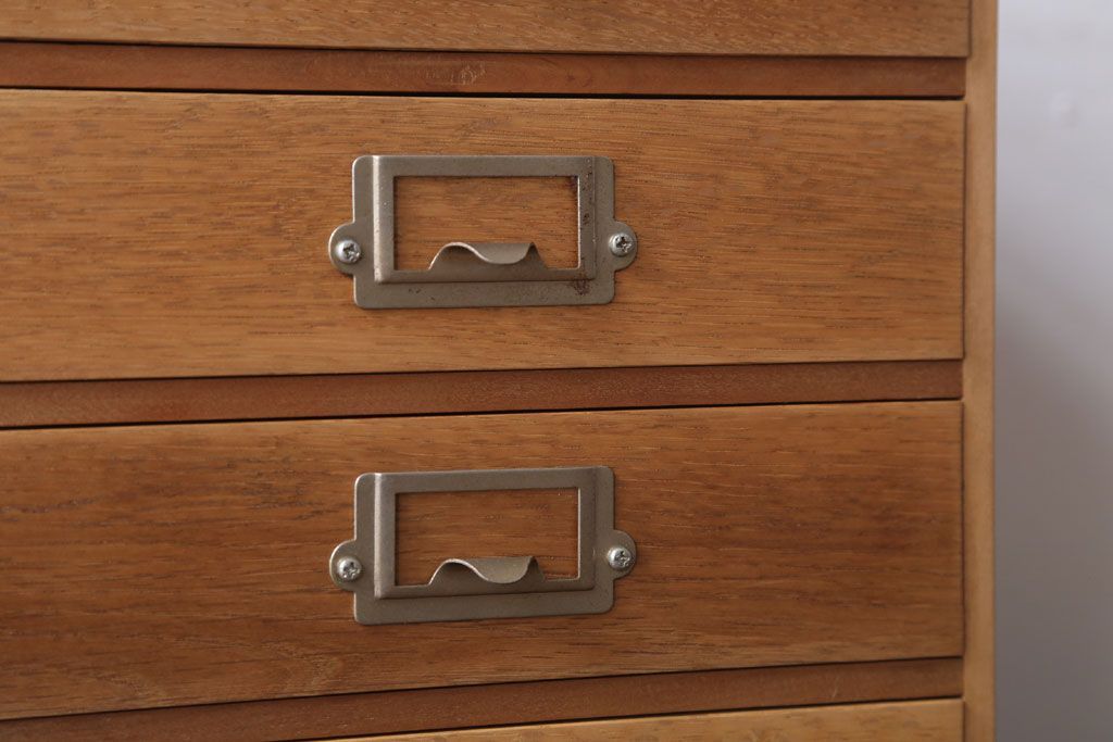 アンティーク家具　和製アンティーク　ネームプレート付き!小さな小引き出し