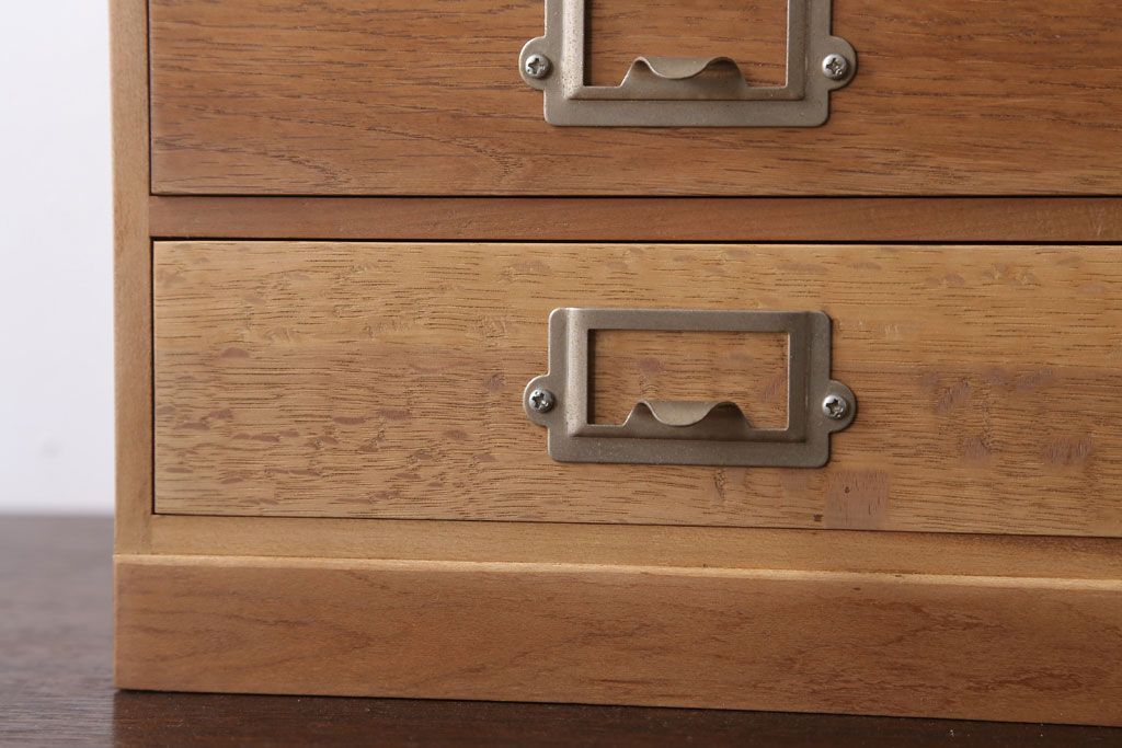 アンティーク家具　和製アンティーク　ネームプレート付き!小さな小引き出し