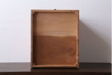 アンティーク家具　和製アンティーク　ネームプレート付き!小さな小引き出し