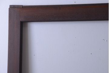 和製アンティーク　古い木製のシンプルな引き戸